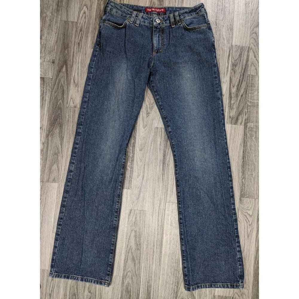 Nautica‎ Womens Size 6 Pockets Cotton Denim Blue Jeans